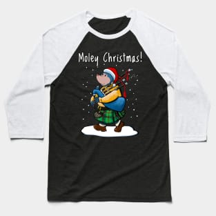 The Scottish Mole Of Kintyre Wishes You Merry Christmas! Baseball T-Shirt